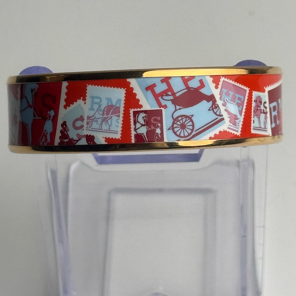 SOLD Hermes Enamel Bracelet